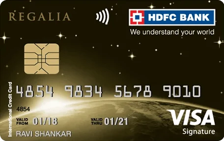 HDFC Regalia First Credit Card