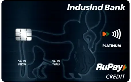 IndusInd Bank Platinum RuPay Credit Card